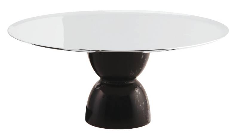 sambonet Dekotablett Madame Versilbert Servierständer 22 cm, Etageren von sambonet