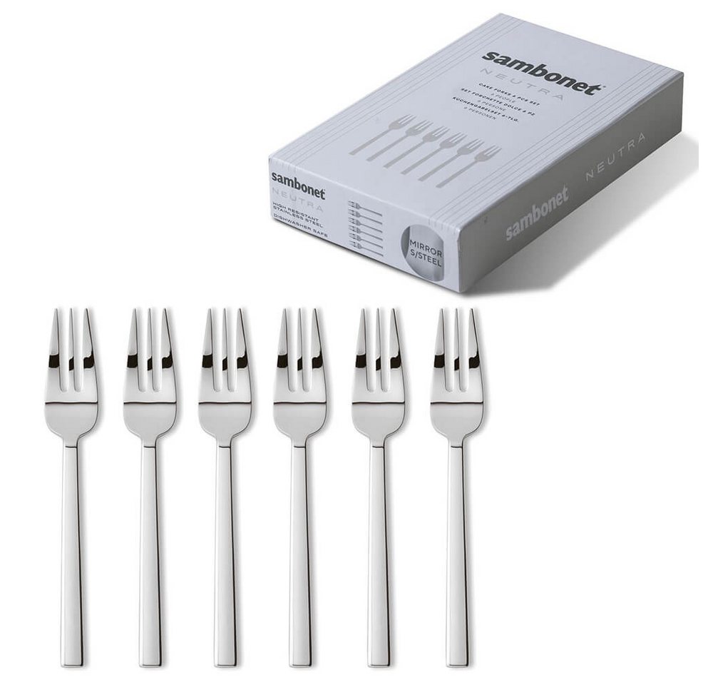 sambonet Kuchengabel Sambonet Kuchengabel 6er Set Neutra von sambonet