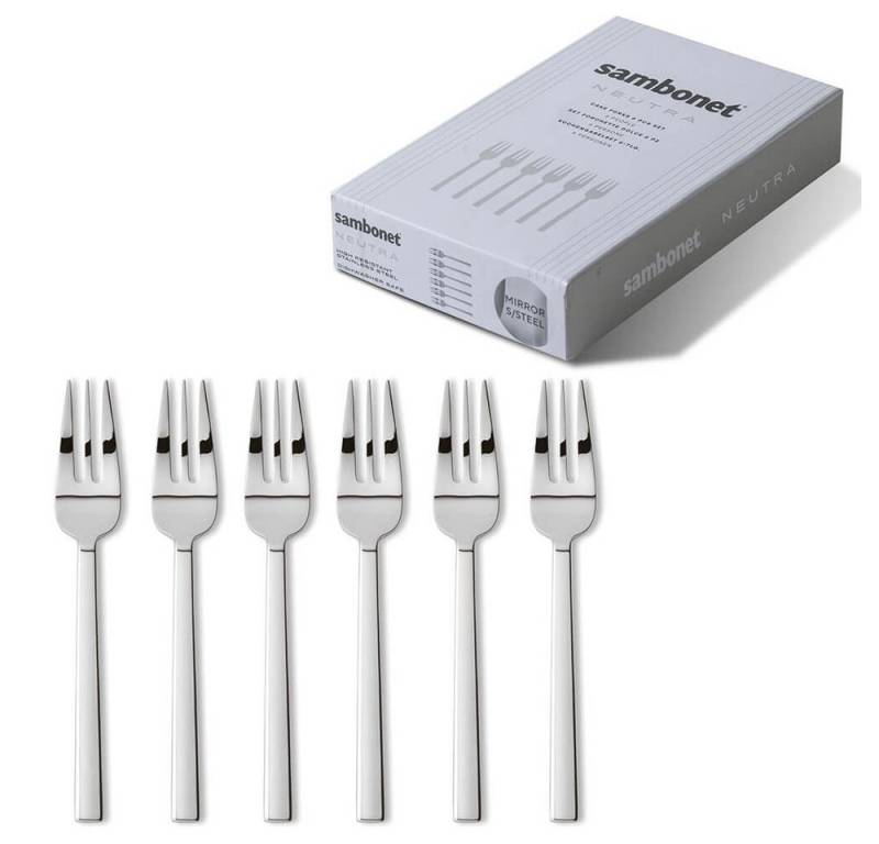 sambonet Kuchengabel Sambonet Kuchengabel 6er Set Neutra von sambonet