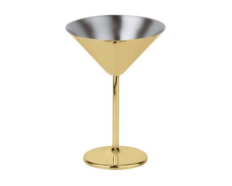 sambonet Cocktailglas Bar Utensils, rostfreier Edelstahl 18/10, h: 16,5 cm / 200 ml von sambonet
