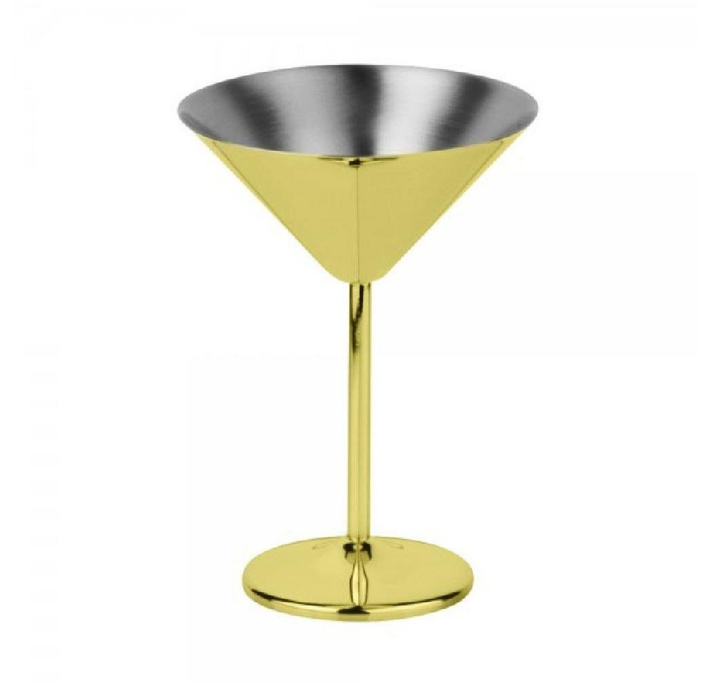 sambonet Sektglas Rosenthal Cocktailschale Home Bar PVD Gold von sambonet