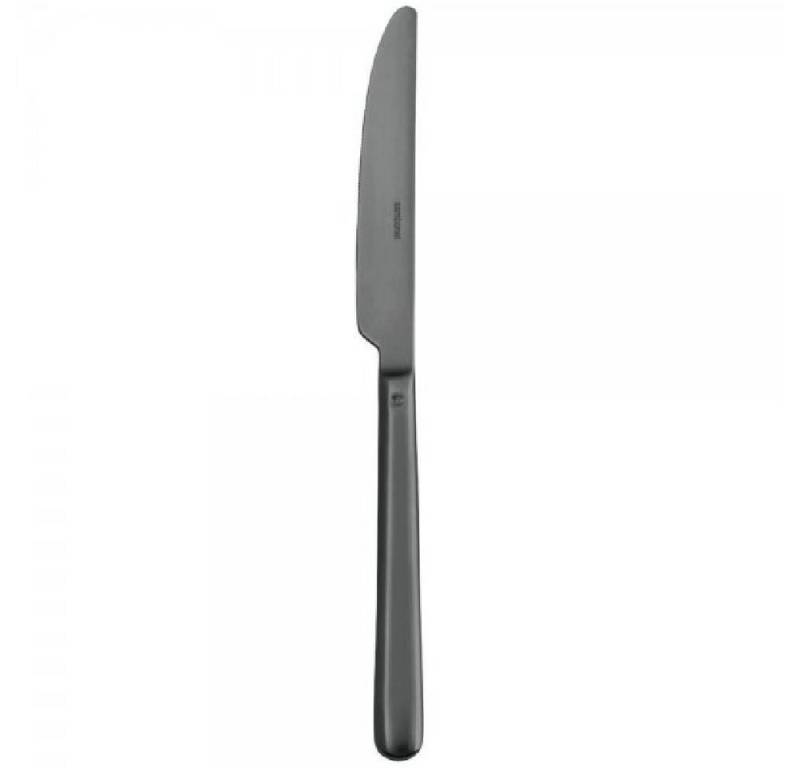 sambonet Tafelmesser Rosenthal Tafelmesser Linear PVD Schwarz/Silber von sambonet