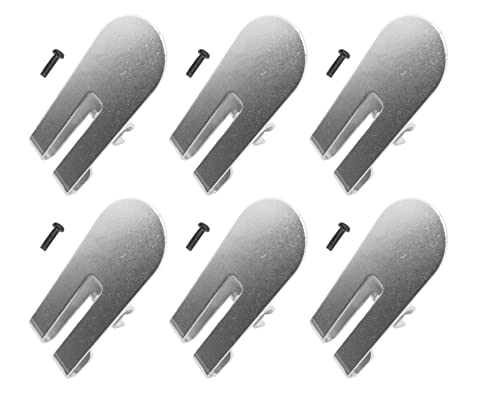sanbaiyi 6-teiliges N435687 Gürtelclip-Haken-Set für Dewalt Trockenbau-Schraubpistolen-Modelle DCF620B Typ 1, DCF620D2-AR Typ 1, DCF620D2-B2 Typ 1, DCF622 0D2-B 3 Typ 1, DCF622 von sanbaiyi