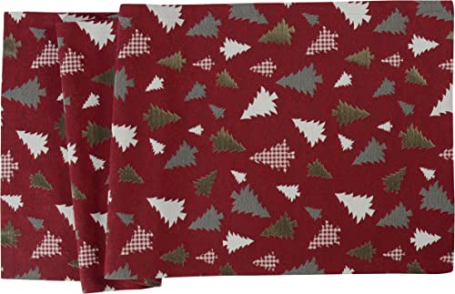 Sander Finn Weihnachten Advent Tischläufer 40x100cm Farbe weinrot (26) von sander TABLE + HOME