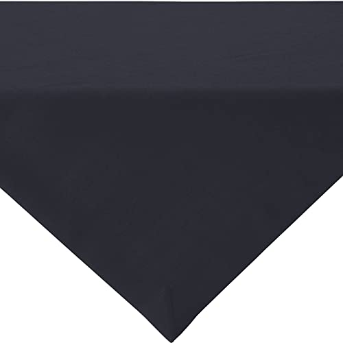 Sander Mitteldecke "Loft" fleckabweisend schwarz Größe 100x100 cm von sander TABLE & HOME