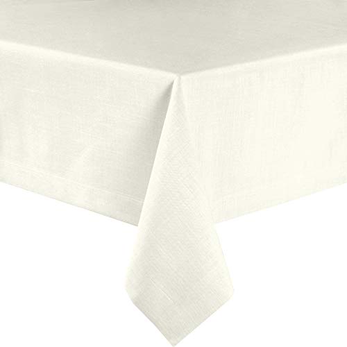 Sander Tischdecke Loft fleckabweisend Creme Größe 135x170 cm von sander TABLE & HOME