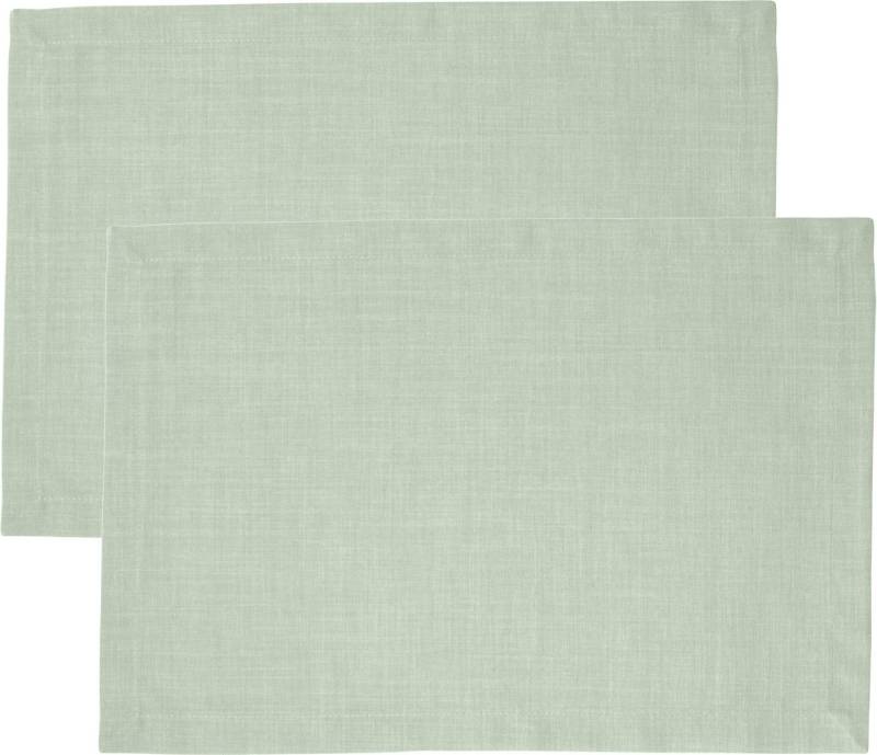 sander table + home Platzset Tischset "Loft" 2er-Pack, (2-St), fleckabweisend Uni von sander table + home