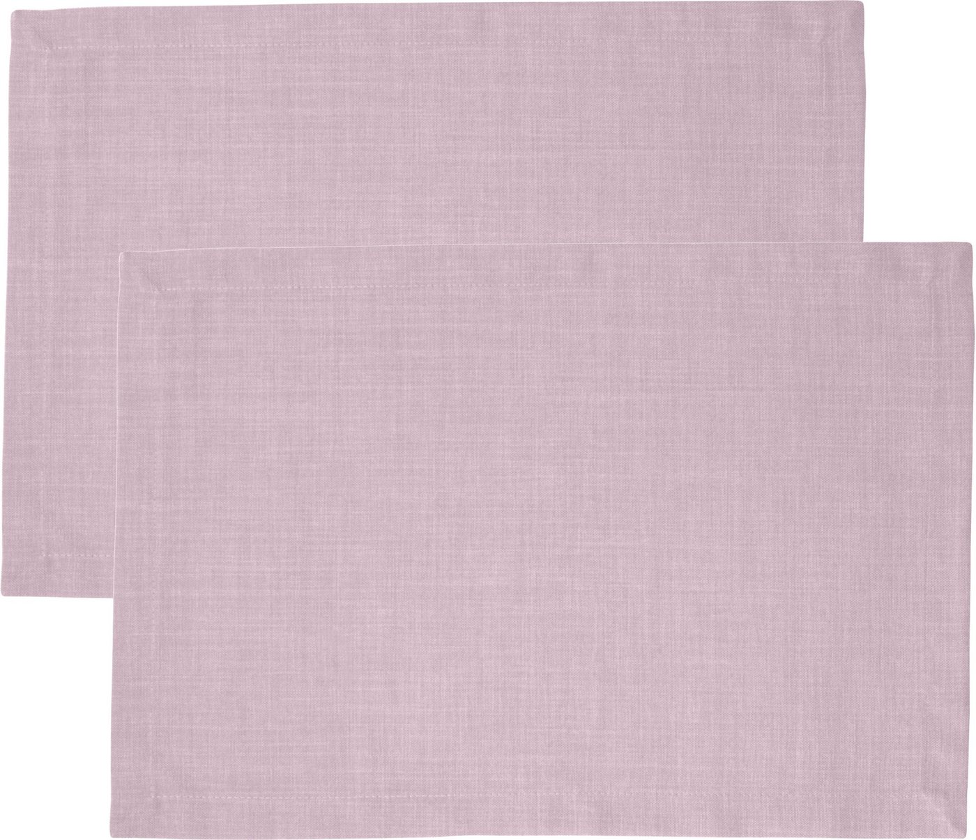 sander table + home Platzset Tischset "Loft" 2er-Pack, (2-St), fleckabweisend Uni von sander table + home