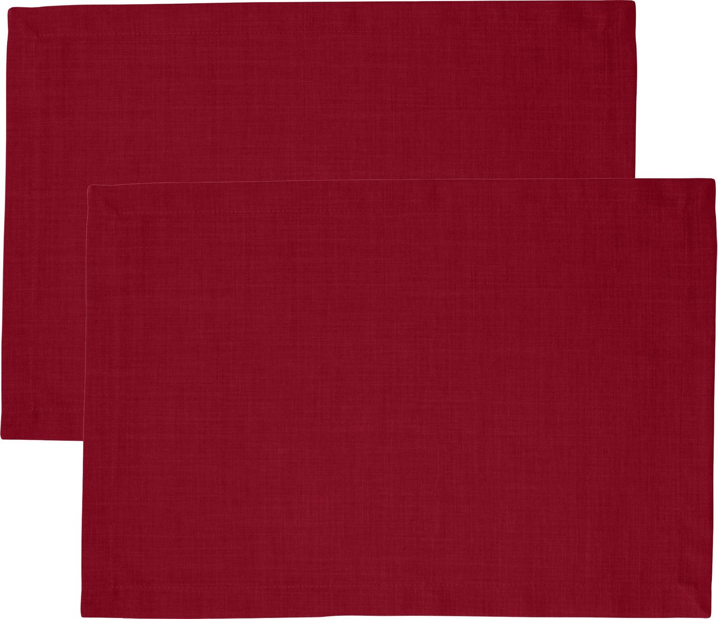 sander table + home Platzset Tischset "Loft" 2er-Pack, (2-St), fleckabweisend Uni von sander table + home
