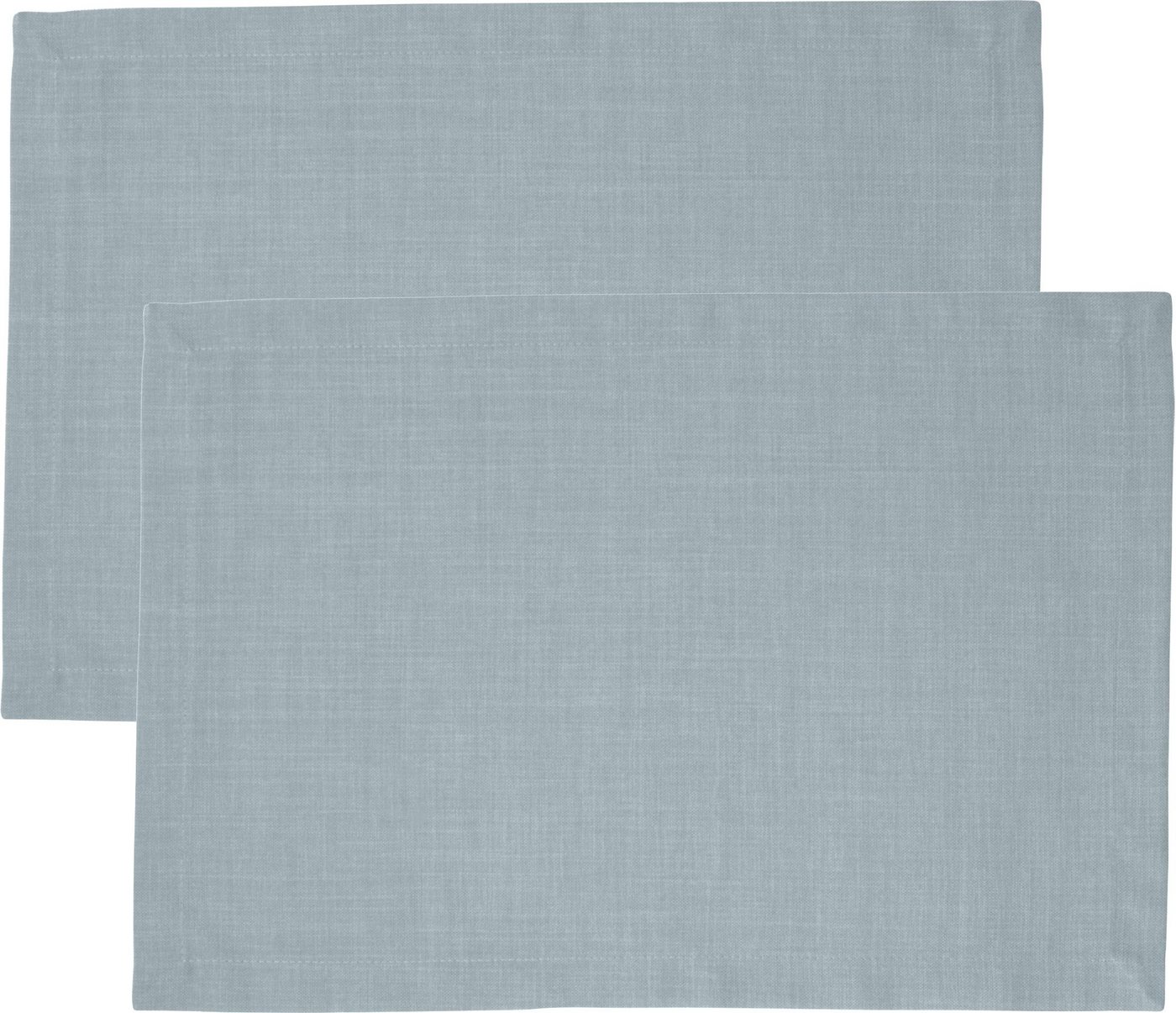 sander table + home Platzset Tischset "Loft" 2er-Pack, (2-St), fleckabweisend Uni von sander table + home