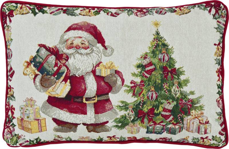sander table + home Dekokissen Dekokissen gefüllt Big Red Man 32x 48 cm Weihnachten von sander table + home