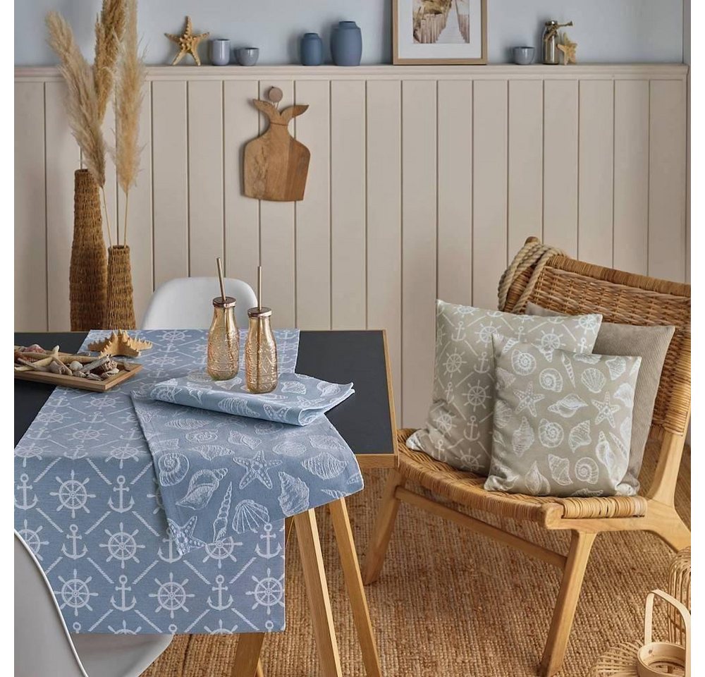 sander table + home Kissenbezüge Kissenhülle Clipper Sand von sander table + home