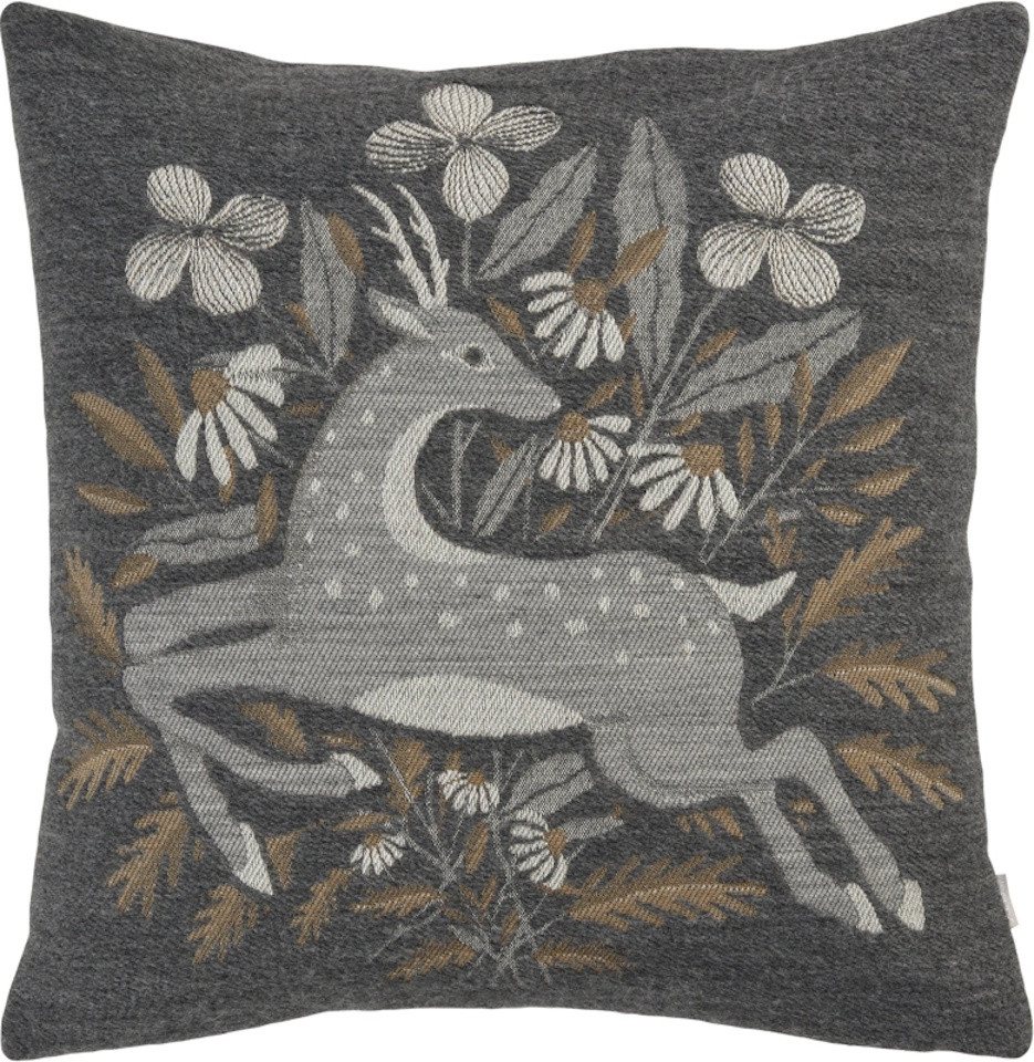 sander table + home Kissenhülle Ganymed Anthra 45 x 45 cm von sander table + home