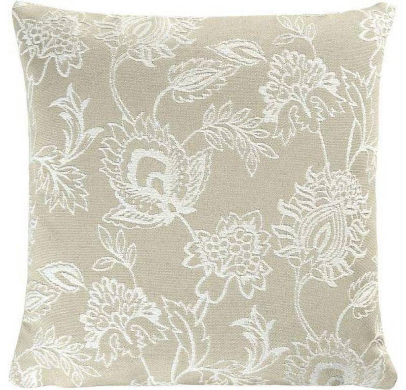 sander table + home Kissenhülle Kissenhülle Lace in Sand/Beige von sander table + home