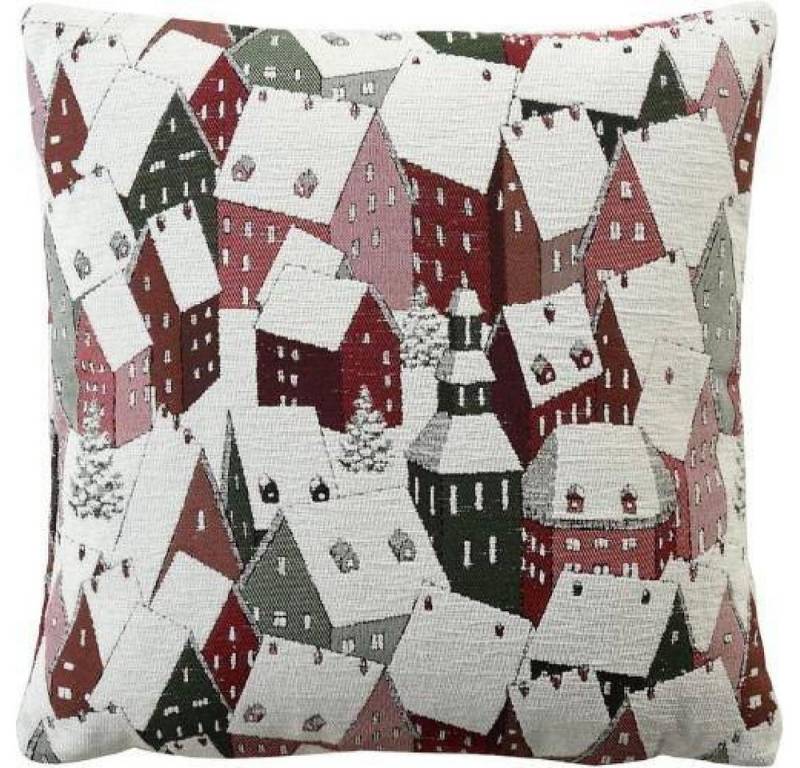 sander table + home Kissenhülle Kissenhülle Rooftop Grün 40 x 40 cm von sander table + home