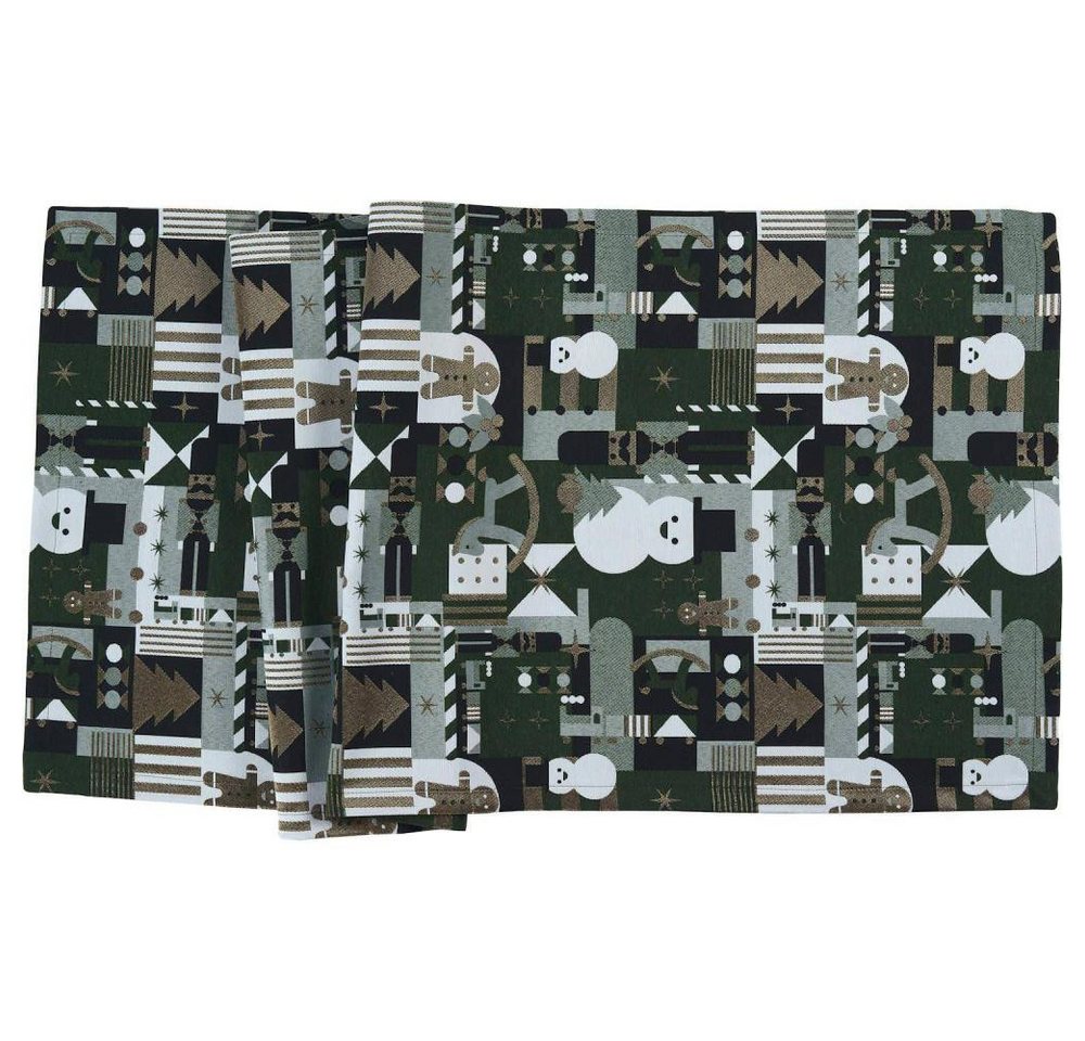 sander table + home Mitteldecke Mitteldecke Calvin grün 85 x 85 cm von sander table + home