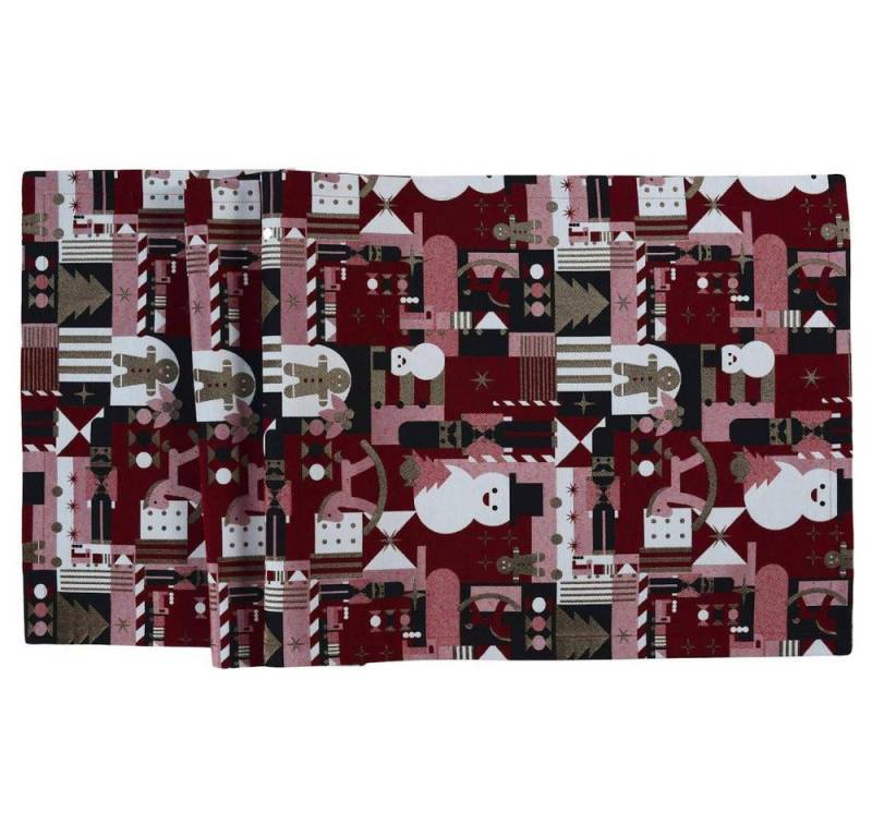 sander table + home Mitteldecke Mitteldecke Calvin weinrot 100 x 100 cm von Sander sander table + home Mitteldecke Mitteldecke Calvin weinrot 100 x 100 cm von Sander von sander table + home