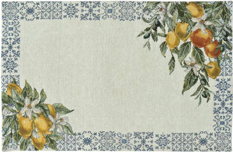 sander table + home Platzset Sander 2 x Tischset Platzset Mediterranean 32 x 48 cm Gobelin, (1-St) von sander table + home