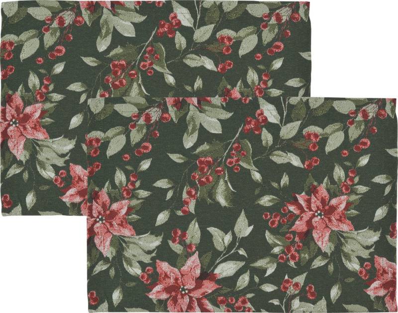 sander table + home Platzset Tischset "Jolie" 2er-Pack, Blumen von sander table + home