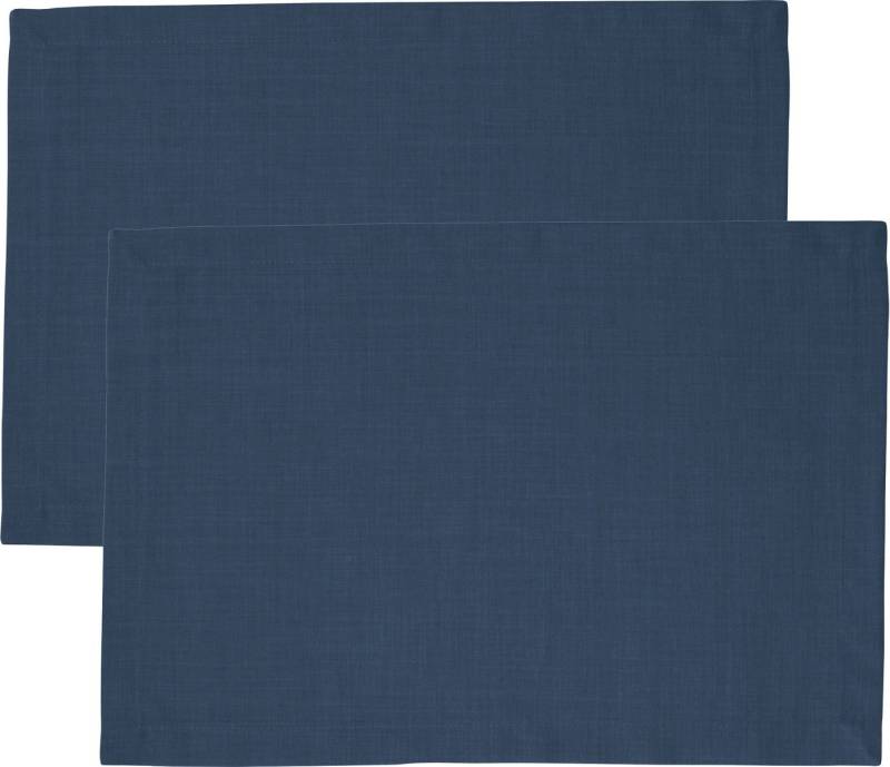 sander table + home Platzset Tischset "Loft" 2er-Pack, (2-St), fleckabweisend Uni von sander table + home