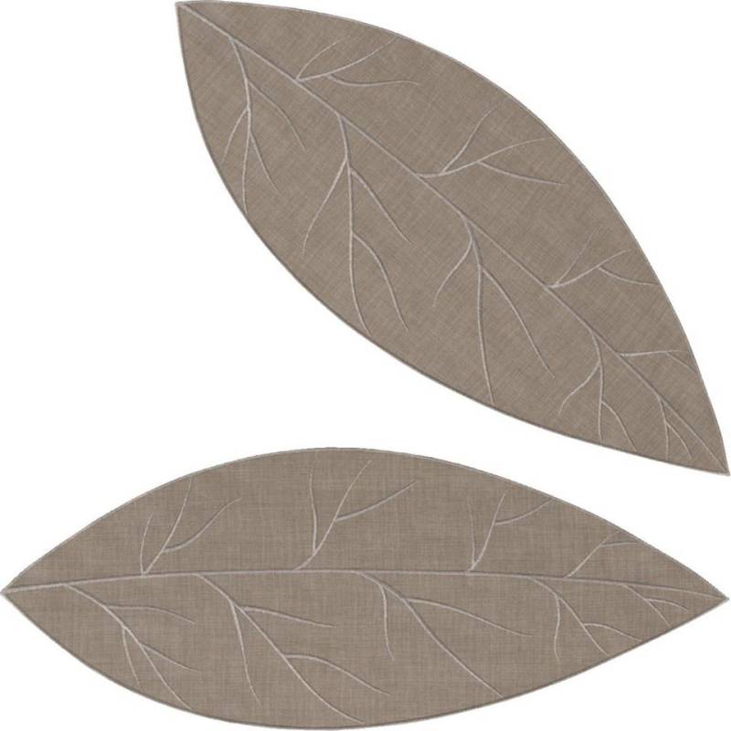 sander table + home Tischdecke Aufleger "Fashion" 2er-Pack (2-tlg), Uni von sander table + home