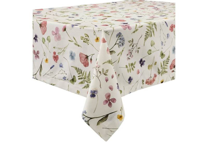 sander table + home Tischdecke Tischdecke "Marianne", Baumwolle Blumen von sander table + home