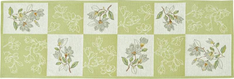sander table + home Tischdecke Tischläufer "Maggy Patch", Gobelin Blumen von sander table + home