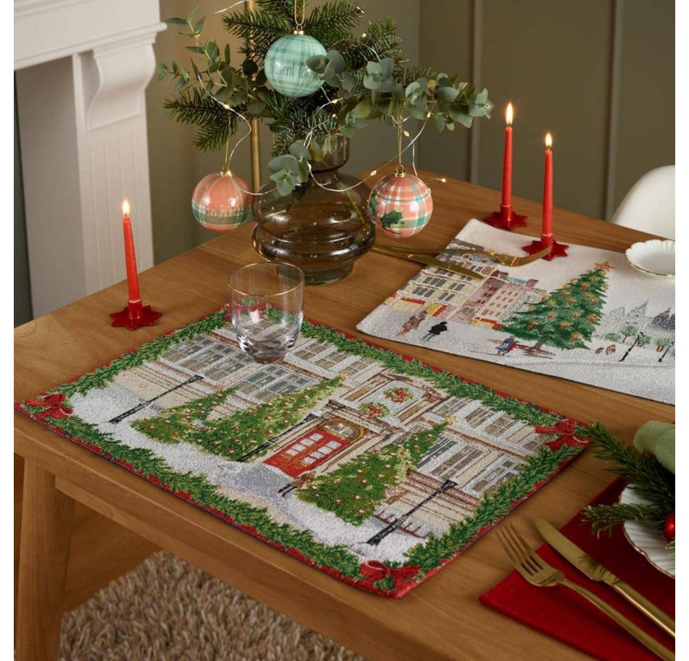 sander table + home Tischdecke Welcome X-mas 32 x 48 cm sander table + home Tischdecke Welcome X-mas 32 x 48 cm von sander table + home