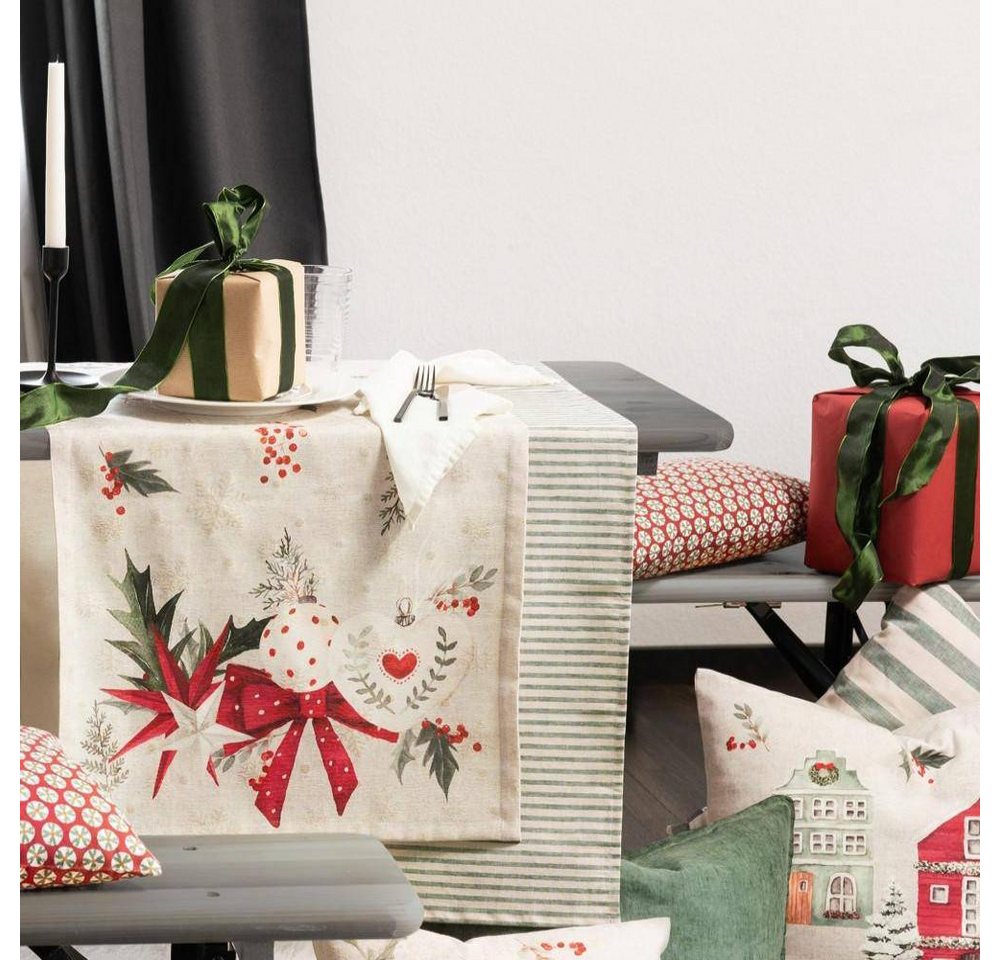 sander table + home Tischläufer Jonte X Mas Time - 50 x 150 cm von sander table + home