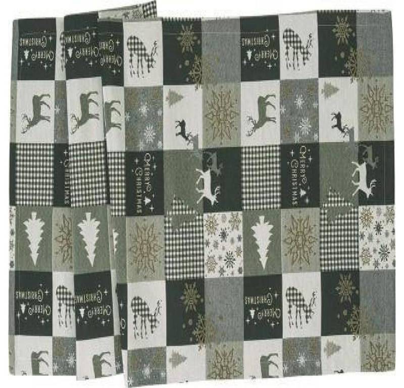 sander table + home Tischläufer Tischläufer Jul Grün 50 x 140 cm sander table + home Tischläufer Tischläufer Jul Grün 50 x 140 cm von sander table + home