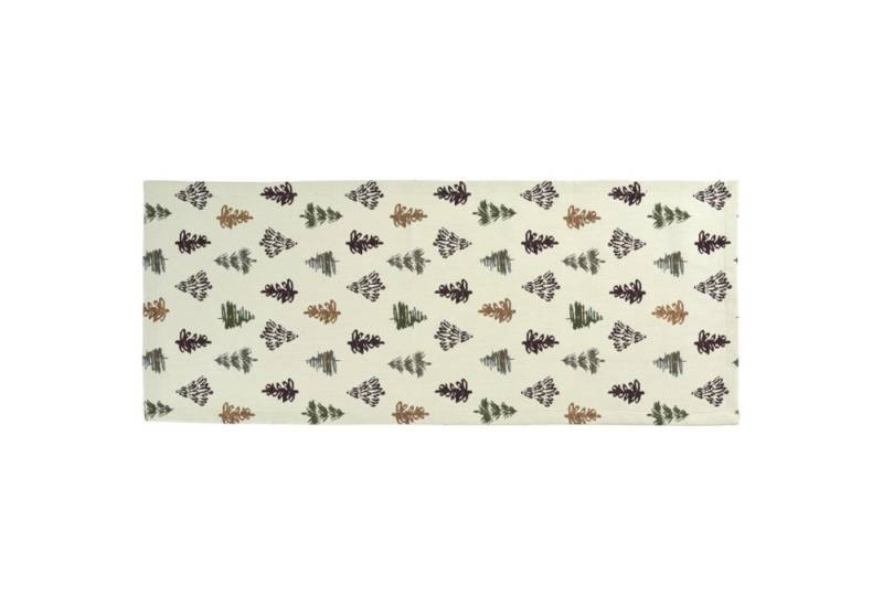 sander table + home Tischläufer Waldemar Kupfer/Beere 40 x 100 cm von sander table + home