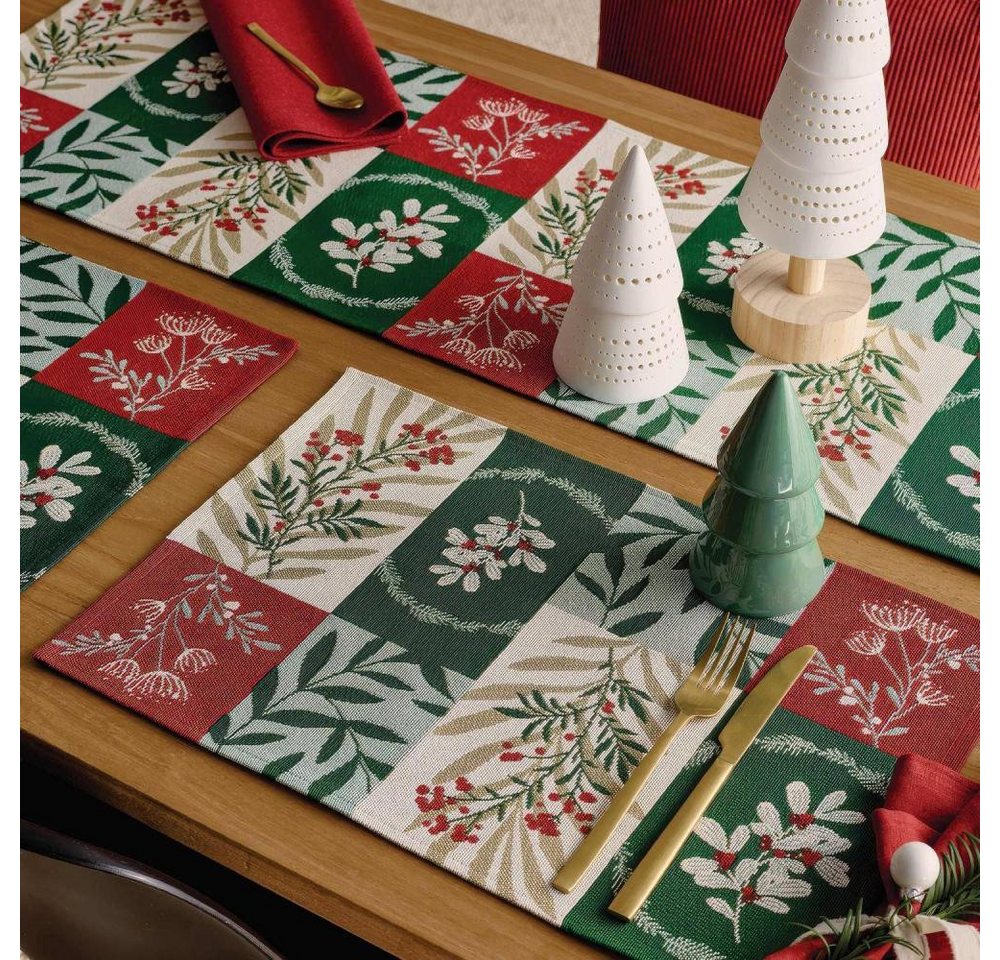 sander table + home Tischläufer Winter Greens 49 x 143 cm sander table + home Tischläufer Winter Greens 49 x 143 cm von sander table + home