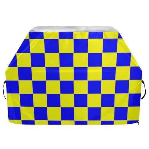 Buffalo Plaid Check Blau Gelb Outdoor Fade und UV-beständige Raucherabdeckungen 165 cm wasserdicht strapazierfähig verblassen und UV-beständige Raucherabdeckungen mit verstellbarem Kordelzug für Staub Buffalo Plaid Check Blau Gelb Outdoor Fade und UV-beständige Raucherabdeckungen 165 cm wasserdicht strapazierfähig verblassen und UV-beständige Raucherabdeckungen mit verstellbarem Kordelzug für Staub von sanluoli