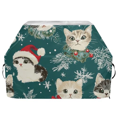 Cartoon Cute Merry Christmas Cat Outdoor Grill Cover 65Inch Waterproof Heavy Duty Fade and UV Resistant Smoker Covers with Adjustable Drawstring for Dust Wind Cartoon Cute Merry Christmas Cat Outdoor Grill Cover 65Inch Waterproof Heavy Duty Fade and UV Resistant Smoker Covers with Adjustable Drawstring for Dust Wind von sanluoli