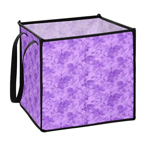 Dekorative Vintage-Körbe für Schrank-Organizer und Aufbewahrungskorb, 33 x 33 x 33 cm, Violett Dekorative Vintage-Körbe für Schrank-Organizer und Aufbewahrungskorb, 33 x 33 x 33 cm, Violett von sanluoli