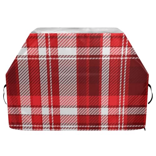 Merry Christmas Buffalo Plaid Check Outdoor Grill Cover 65Inch Waterproof Heavy Duty Large Grill Cover with Adjustable Drawstring for Dust Wind Merry Christmas Buffalo Plaid Check Outdoor Grill Cover 65Inch Waterproof Heavy Duty Large Grill Cover with Adjustable Drawstring for Dust Wind von sanluoli