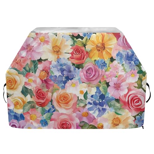 United States Rose Beauty Flowers Outdoor-Grillabdeckung, 165 cm, wasserdicht, strapazierfähig, Holzkohlegrillabdeckung mit verstellbarem Kordelzug für Staub und Wind United States Rose Beauty Flowers Outdoor-Grillabdeckung, 165 cm, wasserdicht, strapazierfähig, Holzkohlegrillabdeckung mit verstellbarem Kordelzug für Staub und Wind von sanluoli