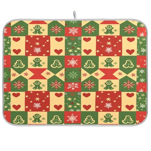 Weihnachtswürfel Abtropfmatte Küche Theke Matte Trockenmatten für Geschirr Mikrofaser Flaschentrockner Matte Geschirr Abtropfmatte 18 x 24 18 x 24 cm Weihnachtswürfel Abtropfmatte Küche Theke Matte Trockenmatten für Geschirr Mikrofaser Flaschentrockner Matte Geschirr Abtropfmatte 18 x 24 18 x 24 cm von sanluoli