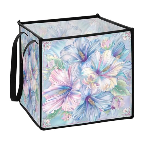 sanluoli Aufbewahrungskörbe im Boho-Stil mit Blumenmuster, für Garage, faltbar, groß, 33 x 33 x 33 cm sanluoli Aufbewahrungskörbe im Boho-Stil mit Blumenmuster, für Garage, faltbar, groß, 33 x 33 x 33 cm von sanluoli