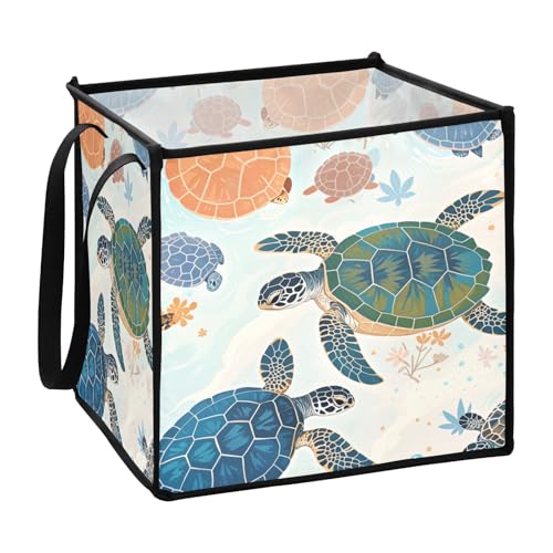 sanluoli Aufbewahrungskorb für Kleidung in der Garage, faltbar, Segeltuch, 33 x 33 x 33 cm, Blau / Rot sanluoli Aufbewahrungskorb für Kleidung in der Garage, faltbar, Segeltuch, 33 x 33 x 33 cm, Blau / Rot von sanluoli