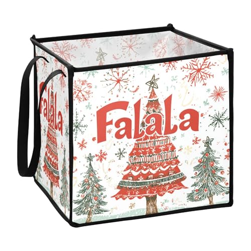 sanluoli Dekorative Weihnachts-Schneeflockenkörbe für den Schrank, faltbar, 33 x 33 x 33 cm sanluoli Dekorative Weihnachts-Schneeflockenkörbe für den Schrank, faltbar, 33 x 33 x 33 cm von sanluoli