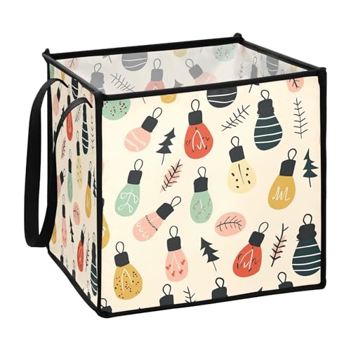 sanluoli Farbenfrohe Aufbewahrungsbox für die Garage, faltbar, 13 x 13 x 13 cm von sanluoli