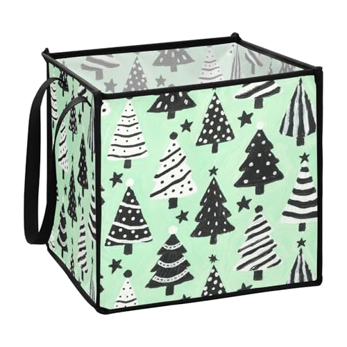 sanluoli Merry Christmas with Mint and Green Trees Aufbewahrungsbox für Werkzeugset, 33 x 33 x 33 cm sanluoli Merry Christmas with Mint and Green Trees Aufbewahrungsbox für Werkzeugset, 33 x 33 x 33 cm von sanluoli