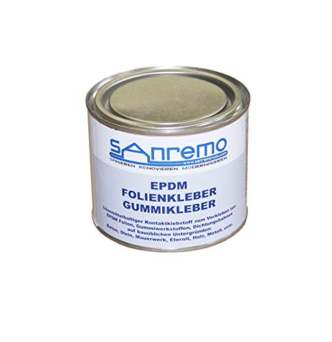 EPDM FOLIENKLEBER GUMMIKLEBER Kontaktklebstoff 450g von Sanremo
