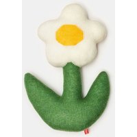 Gestricktes Blumenkissen Aus Lammwolle - Auf Bestellung von saracarr