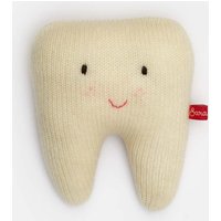 Lammwolle Zahn Kissen Stofftier - Vorrätig von saracarr