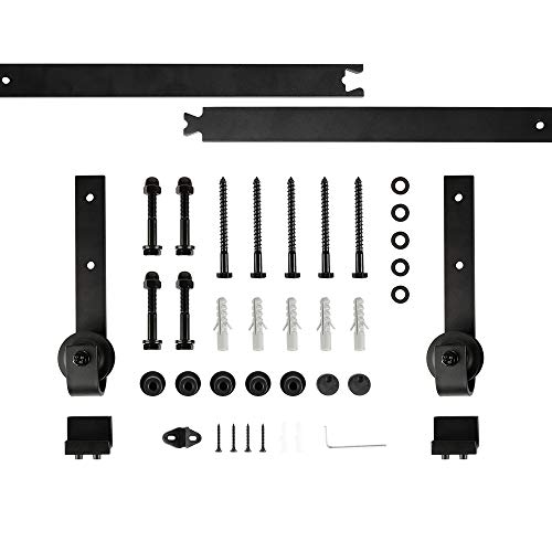 Schiebetürsystem, Schienensystem, 200 cm Schiebetürbeschlag Kit (klassischer Stil) von sarah