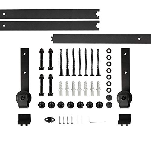 Schiebetürsystem, Schienensystem, 244 cm Schiebetürbeschlag Kit (klassischer Stil) von sarah