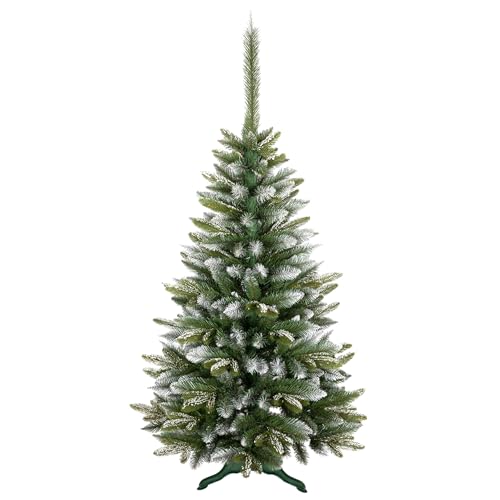 Künstlicher Weihnachtsbaum Fichte Bergamo Diamant PVC 150cm von sarcia.eu