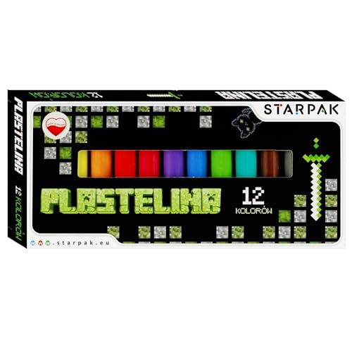 Pixel Game Knete Set mit 12 Farben von sarcia.eu